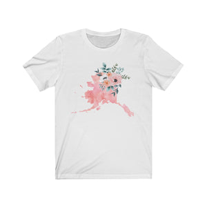 Alaska Home State Shirt - The Artsy Spot - Watercolor Alaska shirt