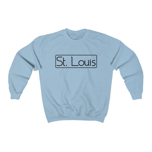 St. Louis sweatshirt, St. Louis shirt, St. Louis apparel, St. Louis gift, Saint Louis apparel, St. Louis home gift