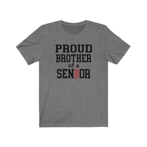 Proud brother of a 2021 senior t-shirt, brother of a graduate shirt, senior brother shirt, graduation shirt for brother, family photo shirt for graduation