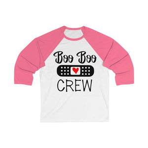 Boo Boo Crew Shirt, Raglan Baseball Shirt - The Artsy Spot
