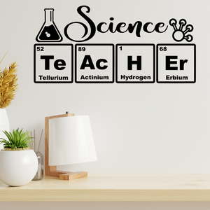 Science Teacher Decal, Chemistry decal, Chemistry teacher decal