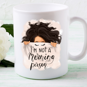 I'm not a morning person coffee mug, morning Coffee Cup, cute coffee mug, Coffee lover gift, adorable coffee mug