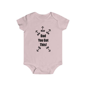 Dad You Got This Onesie, Funny Gift for Dad - The Artsy Spot
