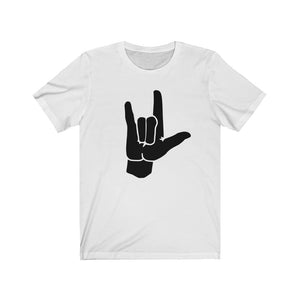 ASL shirt, Sign Language I Love You shirt, I love you sign shirt, deaf friend gift