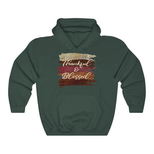 Thankful and blessed hoodie, cute fall hoodie, cute fall apparel, fall hooded sweatshirt, hoodie for fall 
