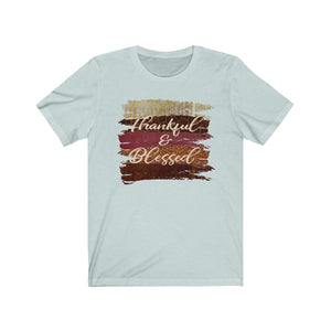 Thankful and blessed shirt, Thanksgiving shirt, Cute fall shirt, blessed t-shirt
