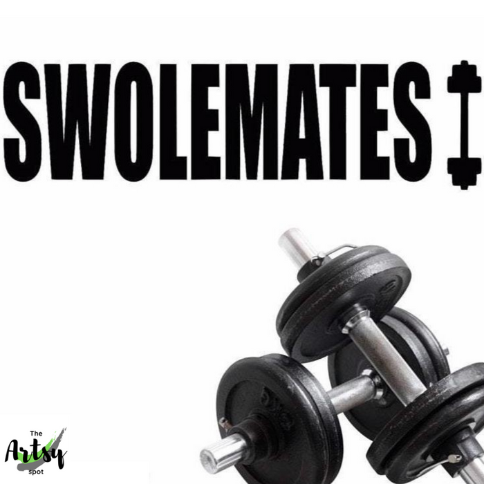 Swolemates Wall Decal