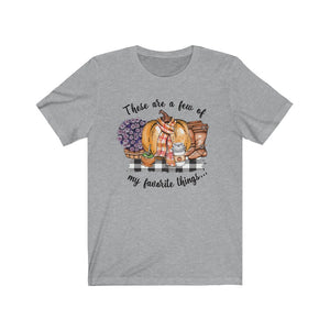 These are a few of my favorite things shirt, I love fall shirt, adorable fall shirt, cute fall t-shirt, all things fall shirt