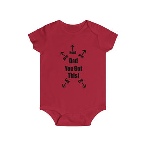 Dad You Got This Onesie, Funny Gift for Dad - The Artsy Spot