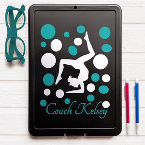 Gymnastics Coach Clipboard - The Artsy Spot