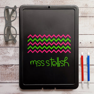 Chevron pattern personalized teacher gift, awesome Teacher Clipboard with name
