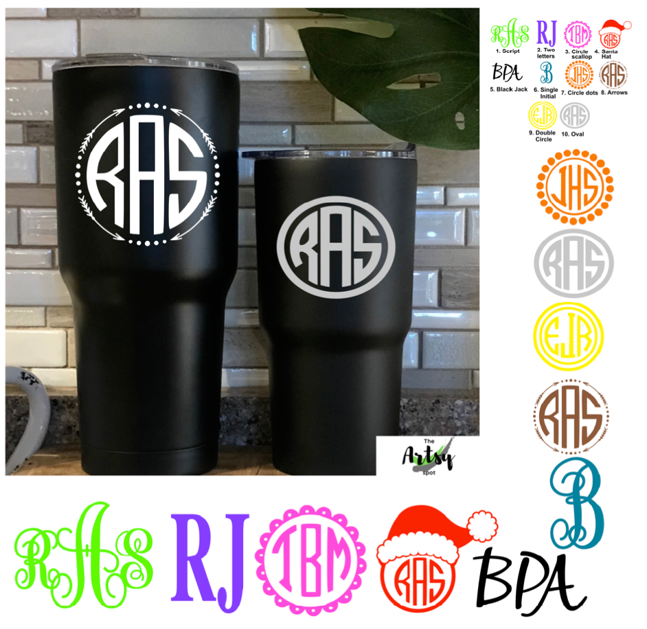 Yeti Cup Monograms