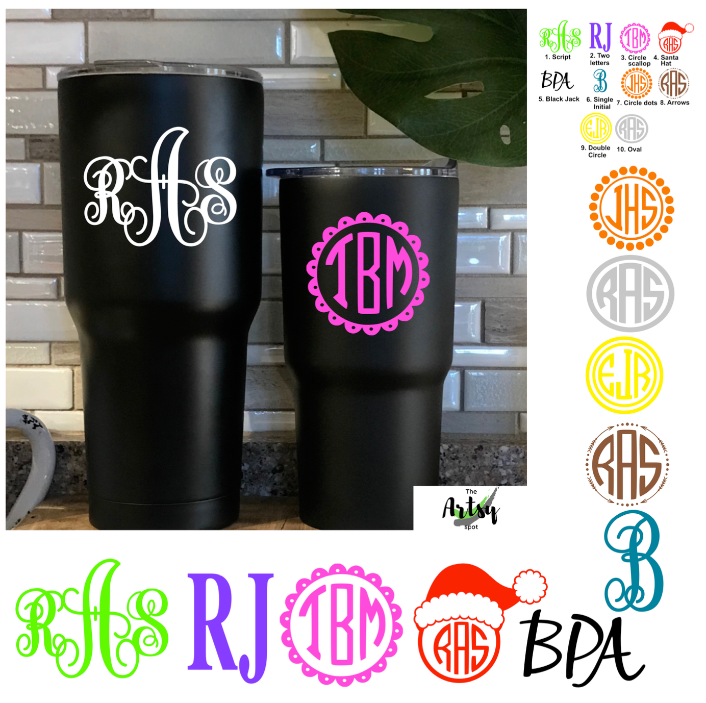 Custom yeti online cup decals