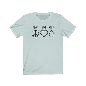 Peace Love Oils, Essential Oils shirt, Doterra t-shirt