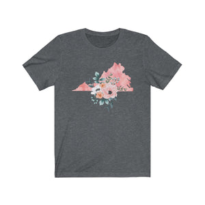Virginia home state shirt, Watercolor Virginia shirt, feminine Virginia T-shirt