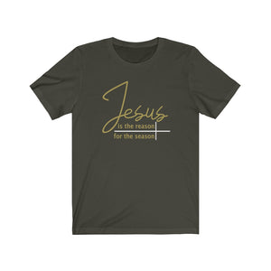 Jesus is the reason for the season shirt, Jesus shirt, Christmas shirt, Faith based apparel, Christmas shirt with saying