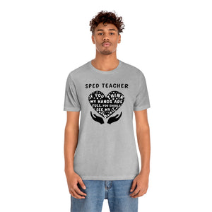 If you think my hands are full you should see my heart t-shirt