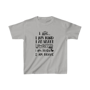 Kid's shirt with positive sayings, The artsy Spot