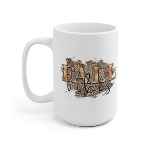 Fall vibes mug for fall, 11 oz fall coffee mug, cute mug for fall, cute fall coffee cup, fall gift for a friend