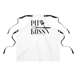 Pit Boss Apron, BBQ apron, Man's BBQ gift, BBQ master apron, Men's bbq gift idea, men's apron, man's cooking gift, Father's day gift