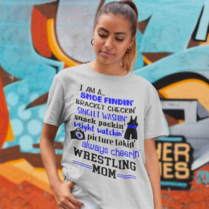 Funny Wrestling Mom Shirt - The Artsy Spot