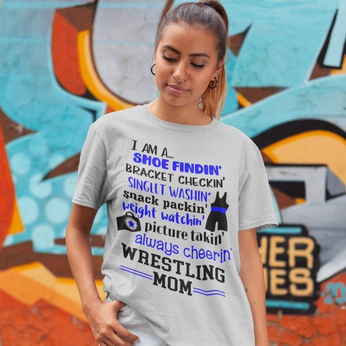 Funny Wrestling Mom Shirt