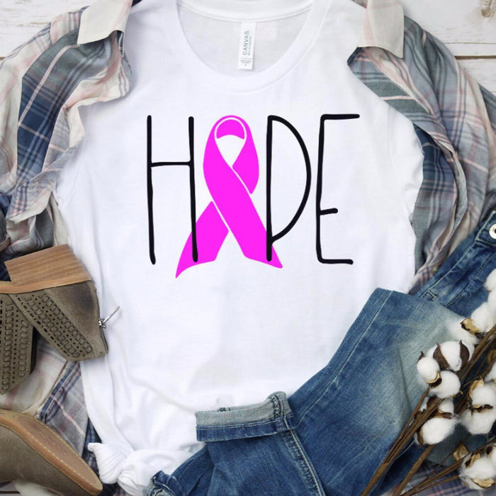 Pink Ribbon HOPE shirt