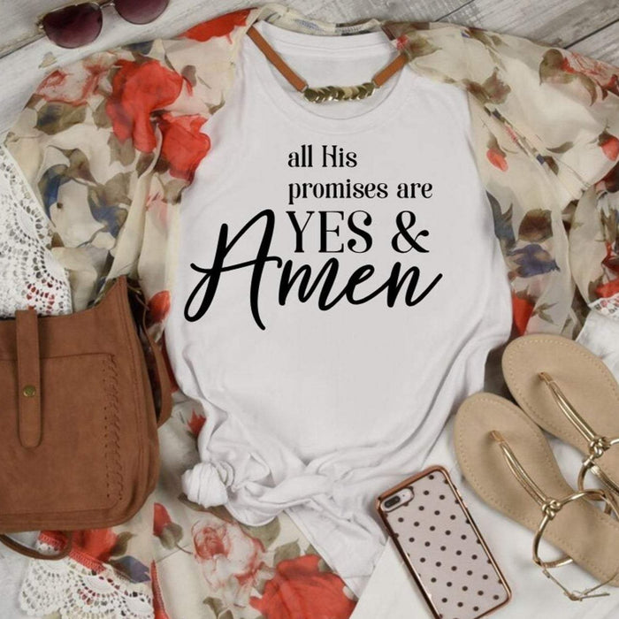 All His Promises Are Yes and Amen, Shirt