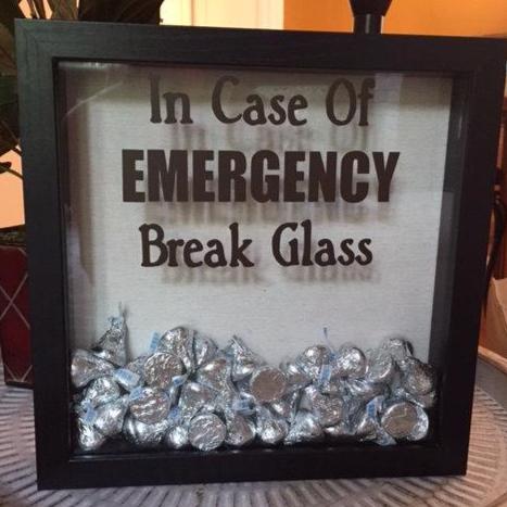 Shadow Box-In Case Of Emergency Break Glass