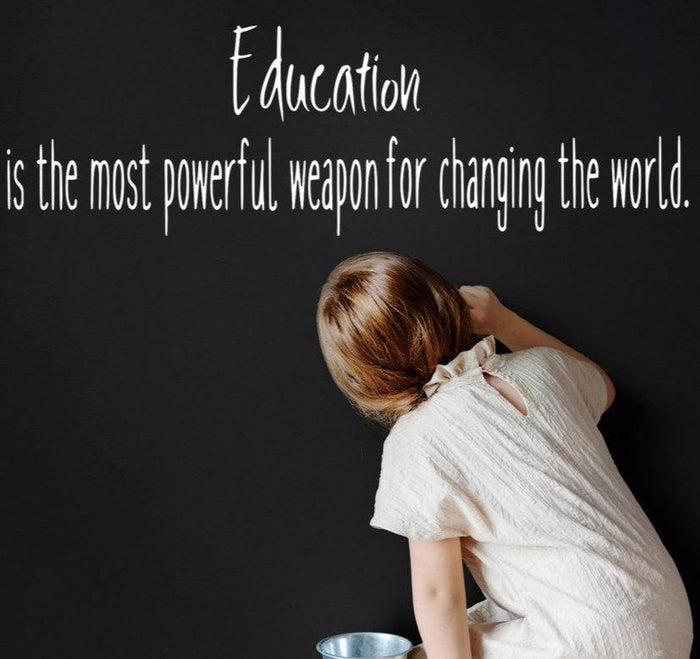 Education is the Most Powerful Weapon, Nelson Mandela Quote