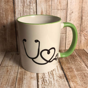 Caffeine PO Q4H PRN Personalized Nurse Mug - The Artsy Spot