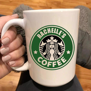 Custom Starbucks logo mug with your name, Personalized Starbucks Mug