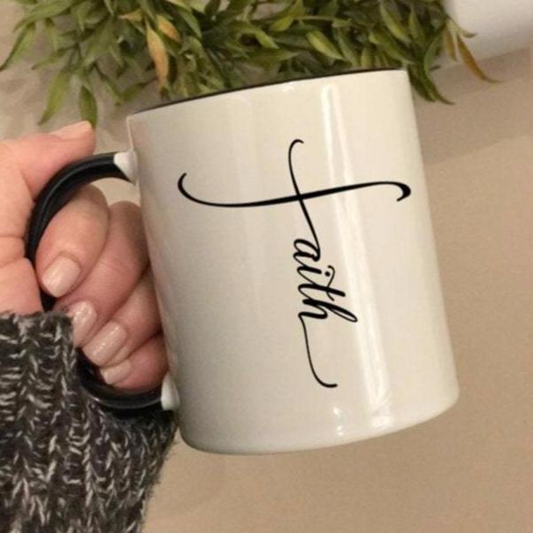 Faith Cross Coffee Mug