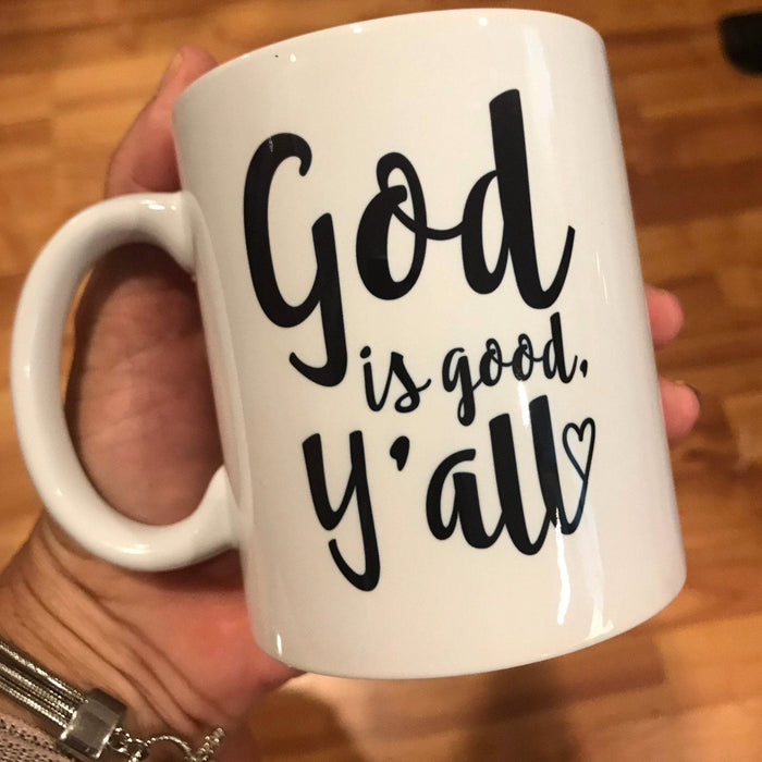 God Is Good Y'all Coffee Mug