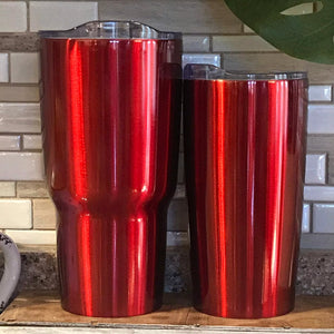 Red Tumblers, 30 oz and 20 oz