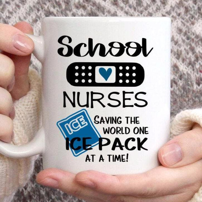 School Nurses Saving the World Coffee Mug