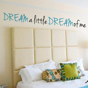 Dream a Little Dream of Me Wall Decal - The Artsy Spot