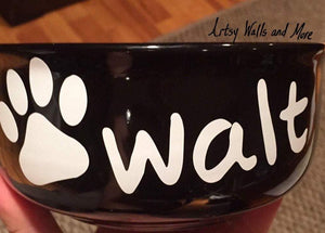 Personalized Dog Bowl, Cat Bowl with name, Dog gift, Cat gift