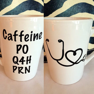 DECAL ONLY, Caffeine PO Q4H PRN - The Artsy Spot