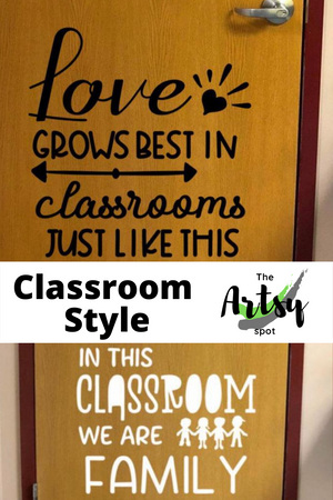 In This Classroom We Are Family decal, Pinterest image